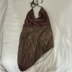 Sparkly asymmetrical dress